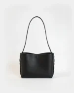 Zenia Shoulder Bag | Black Leather