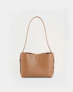 Τσάντα Ώμου Zenia | Δέρμα Ταμπά