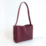 Zenia Shoulder Bag | Bordeaux Leather - Image 2