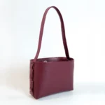 Zenia Shoulder Bag | Bordeaux Leather - Image 5
