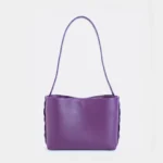 Τσάντα Ώμου Zenia | Δέρμα Violet