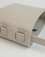 Τσάντα Ώμου Zenia | Δέρμα Μπεζ - Image 4