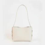 Zenia Shoulder Bag | Beige Leather