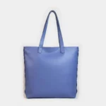 Nefeli Tote Bag | Lake Blue Dollaro Leather