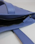 Τσάντα Tote Nefeli | Δέρμα Lake Blue - Image 6
