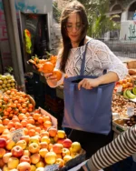 Τσάντα Tote Nefeli | Δέρμα Lake Blue - Image 4