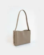 Τσάντα Ώμου Zenia | Δέρμα Μόκα - Image 2