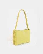 Τσάντα Ώμου Zenia | Δέρμα Κίτρινο - Image 2