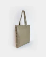 Τσάντα Tote Nefeli | Δέρμα Μόκα - Image 2