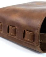 Zenia  Shoulder Bag | Vintage Brown Leather - Image 3