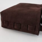 Zenia Shoulder Bag | Chocolate Suede - Image 4