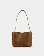 Zenia  Shoulder Bag | Vintage Brown Leather