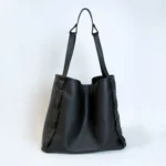 Alcyone Medium Tote | Black Leather - Image 2