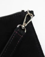 Iris Clutch | Black Suede - Image 5