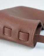 Zenia Shoulder Bag | Russet Brown Leather - Image 3