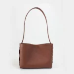 Zenia Shoulder Bag | Russet Brown Leather