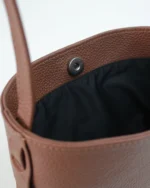 Zenia Shoulder Bag | Russet Brown Leather - Image 4