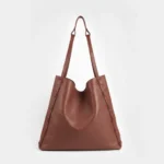 Alcyone Tote Bag | Russet Brown Leather