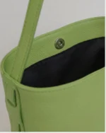 Zenia Shoulder Bag | Lime Green Leather - Image 4