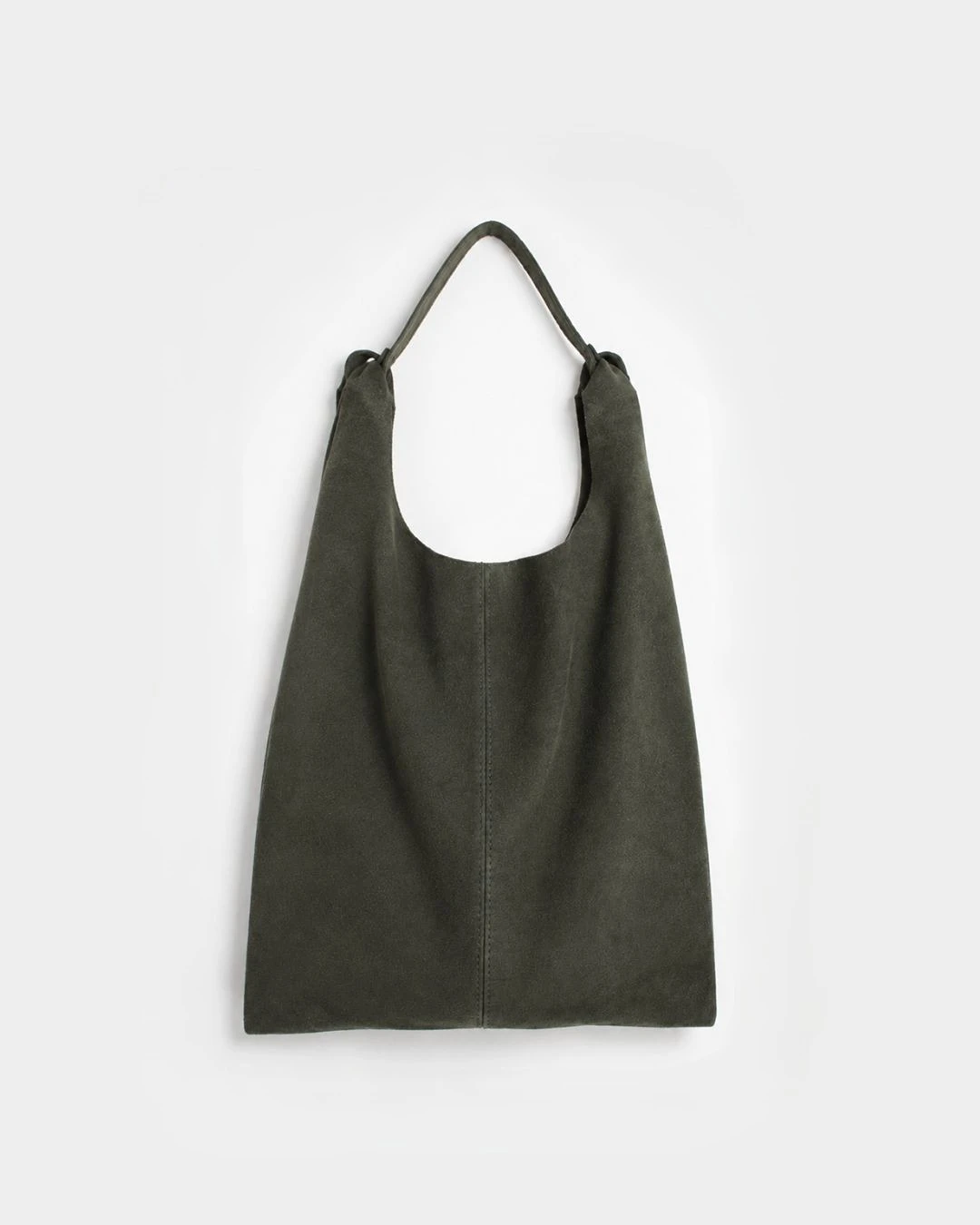 Thalia Leather Tote Bag Khaki Suede Leather Face Thalia Tote | Khaki Suede Leather - Image 1