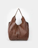 Thalia Tote | Vintage Brown Leather - Image 2