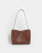 Zenia Shoulder Bag | Vintage Brown Leather