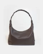 Athena Hobo Bag | Chocolate Brown Nappa Leather