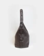 Athena Hobo Bag | Chocolate Brown Nappa Leather - Image 4