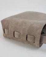 Zenia Shoulder Bag | Taupe Suede - Image 4